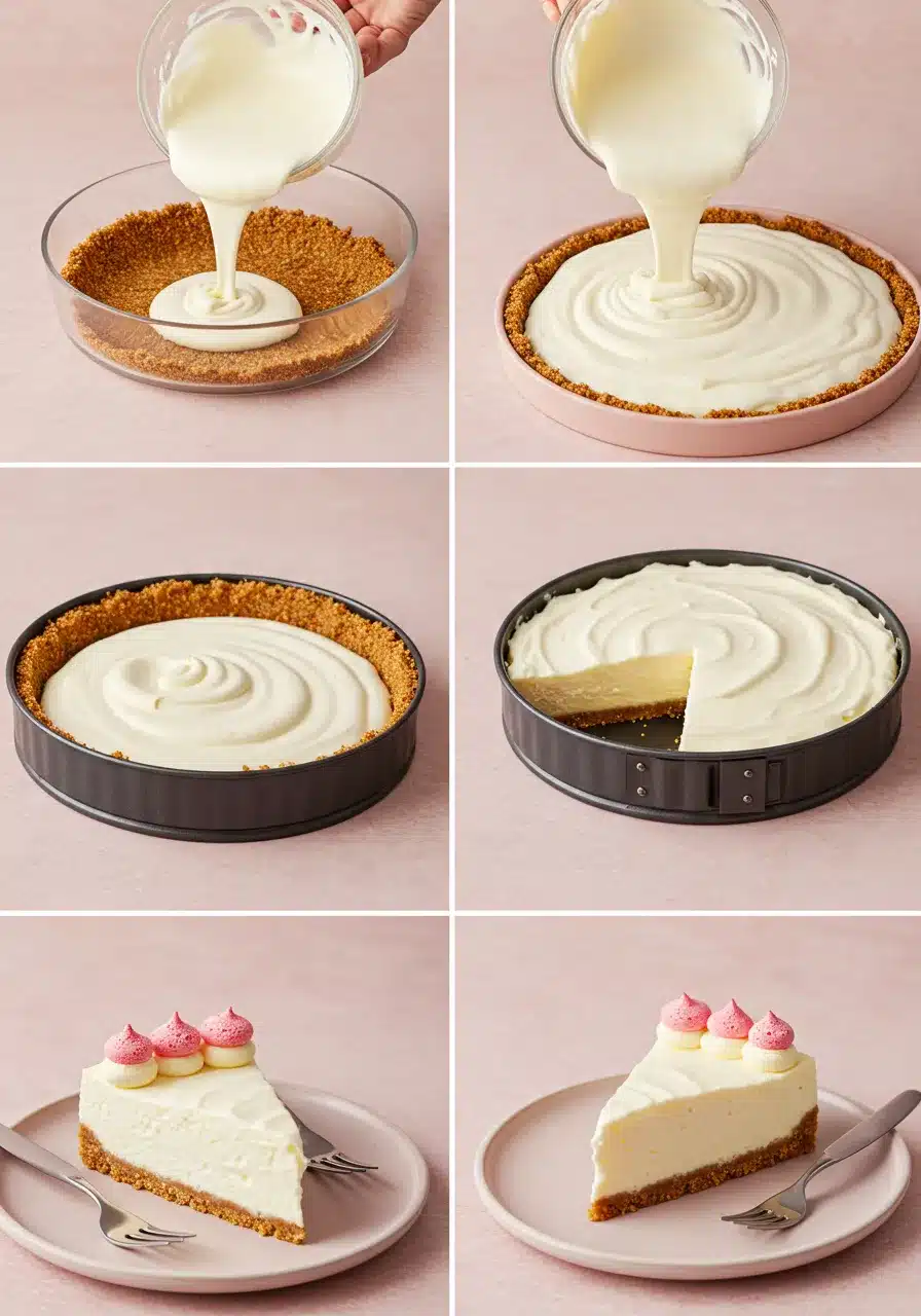 Olive Garden Cheesecake Recipe Steps How to make Olive Garden style cheesecake