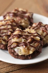German Chocolate Cookies