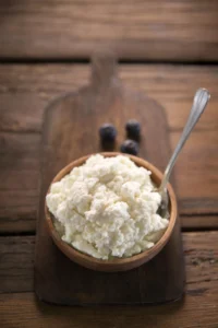 Alt of cottage cheese queso