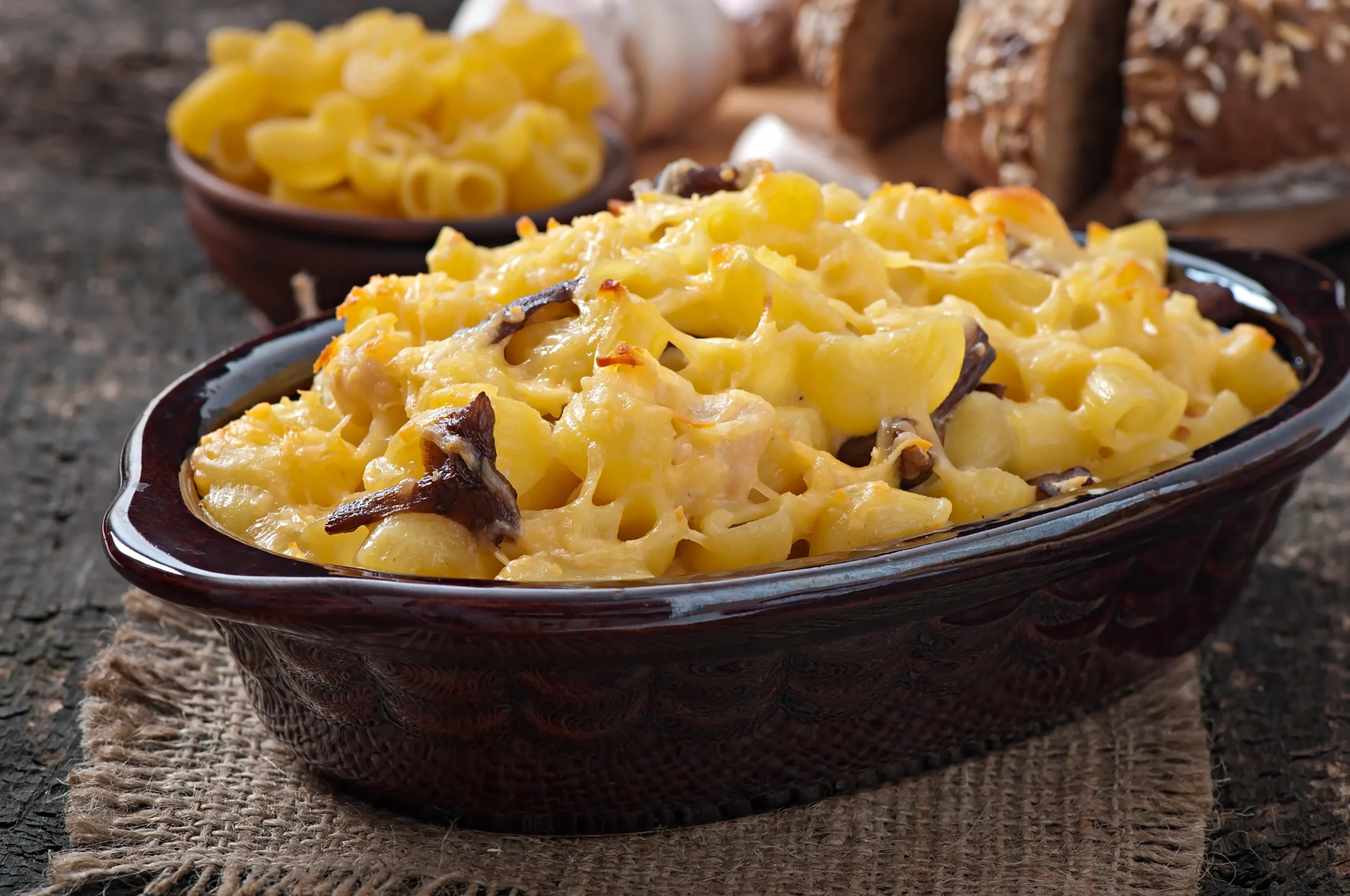 old fashioned baked macaroni and cheese