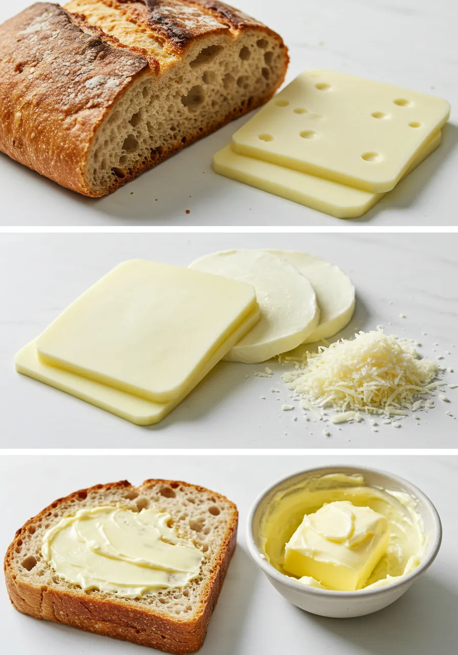 tarbucks Grilled Cheese with golden crispy sourdough and melted cheddar-mozzarella filling.