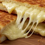 tarbucks Grilled Cheese with golden crispy sourdough and melted cheddar-mozzarella filling.
