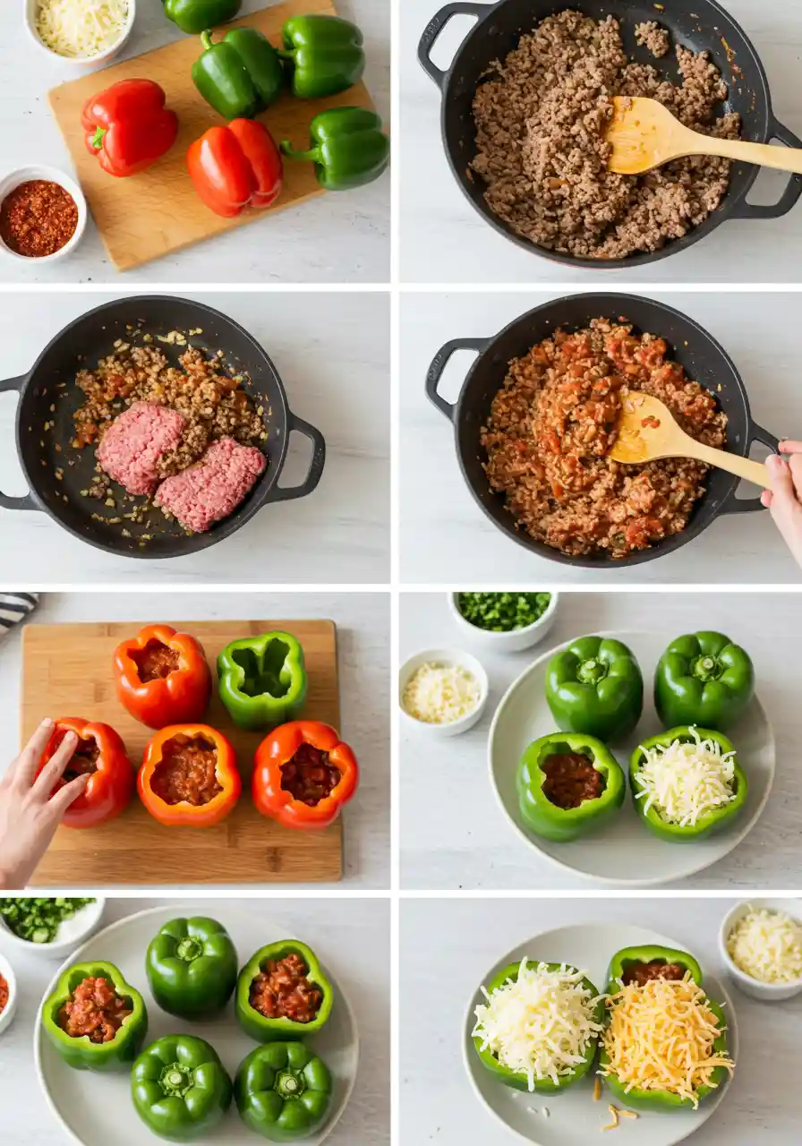 How to Make Costco Stuffed Peppers Step-by-step guide for making Costco stuffed peppers