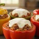 Delicious Costco-style stuffed peppers with cheese