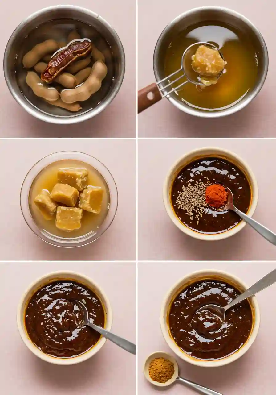 Making Tram Sauce Step-by-Step Step-by-step Tram Sauce preparation