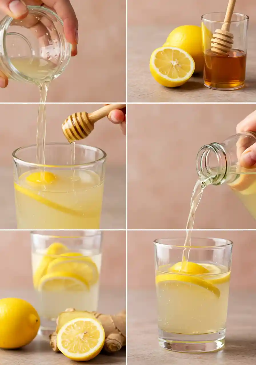 Step-by-Step Natural Mounjaro Drink Preparation Step-by-step process of making the natural mounjaro drink