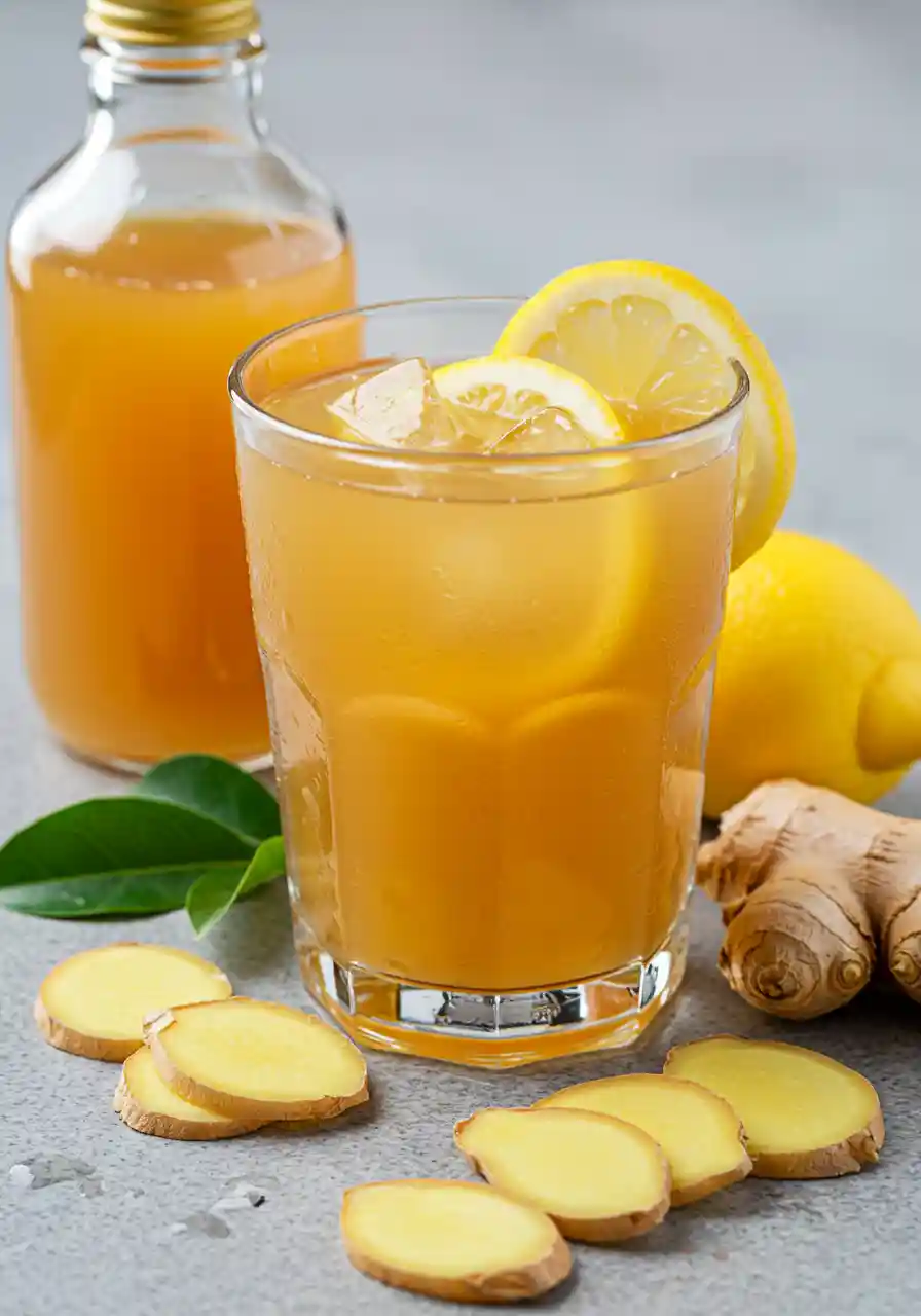 Serving 1 Suggestions for Natural Mounjaro Recipe Refreshing natural mounjaro drink served in a glass with lemon slices and honey, with different serving suggestions for every occasion.